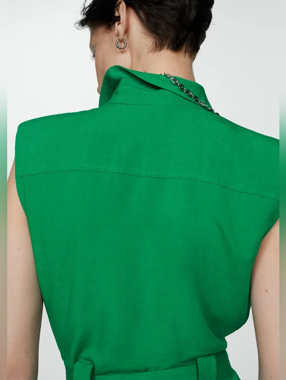 Mango Jumpsuit with belt clips